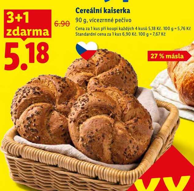 Cereální kaiserka, 90 g