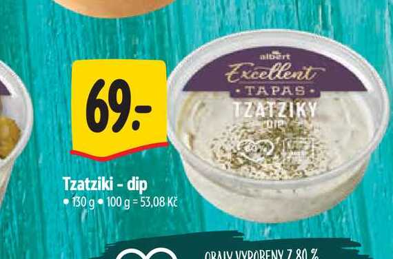 Tzatziki - dip 130 g  