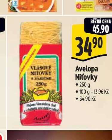   Avelopa Niťovky  250 g  