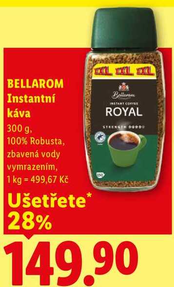 BELLAROM Instantní káva, 300 g