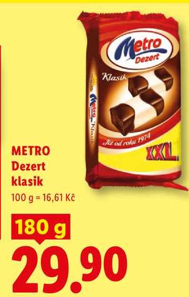 METRO Dezert klasik, 180 g