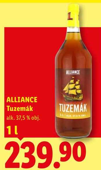 ALLIANCE Tuzemák, 1 l
