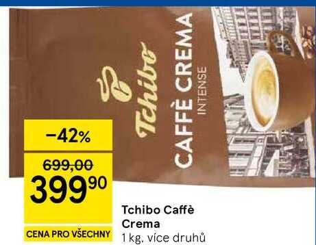 Tchibo Caffè Crema, 1 kg, více druhů 