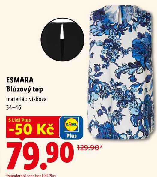 ESMARA Blůzový top