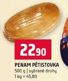 PENAM PĚTISTOVKA 500 g vybrané druhy