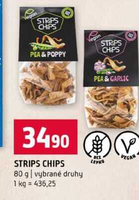 STRIPS CHIPS 80 g vybrané druhy 
