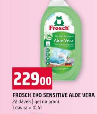 FROSCH EKO SENSITIVE ALOE VERA 22 dávek gel na praní