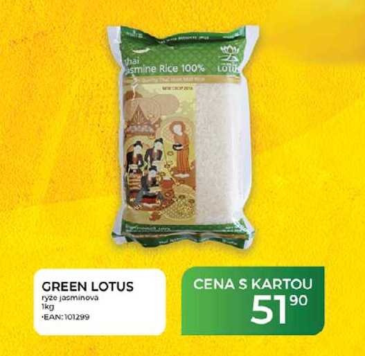 GREEN LOTUS ryze jasminova 1kg 