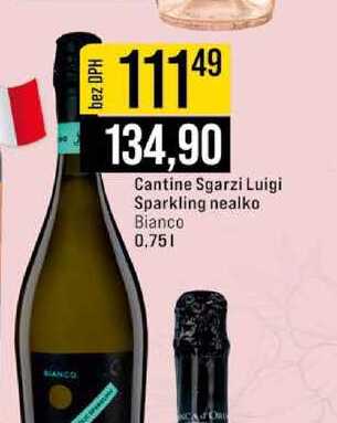 Cantine Sgarzi Luigi Sparkling nealko Bianco 0,75l