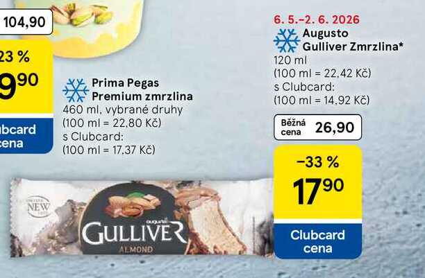  Augusto Gulliver Zmrzlina, 120 ml
