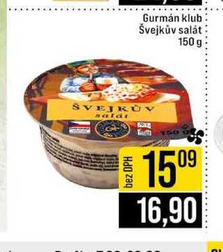 Gurmán klub Švejkův salát 150 g 