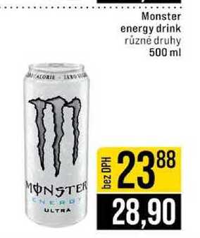 Monster energy drink různé druhy 500 ml