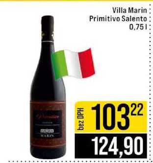 Villa Marin Primitivo Salento 0,75l