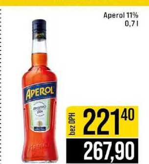 Aperol 11% 0,7l 