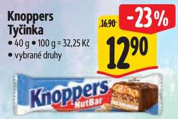 Knoppers Tyčinka, 40 g