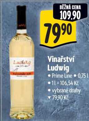 Vinařství Ludwig, 0,75 l