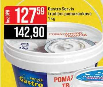 Gastro Servis tradiční pomazánkové 1kg 