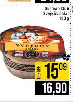 Gurmán klub Švejkův salát 150 g