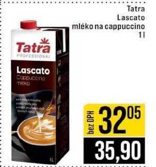Tatra Lascato mléko na cappuccino 1l
