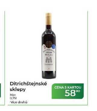 Ditrichštejnské sklepy MzY 0,75 1  