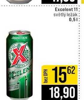 Excelent 11 světlý ležák 0,5l