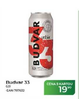 Budvar 33 0,5 1  