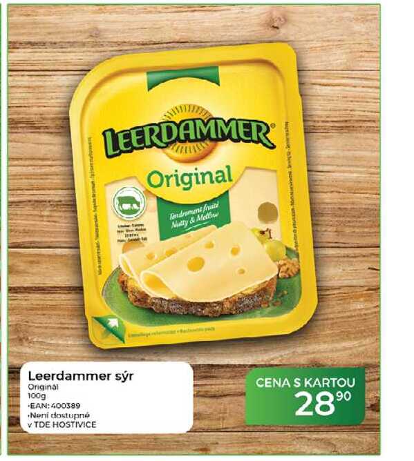 Leerdammer sýr Original 100g