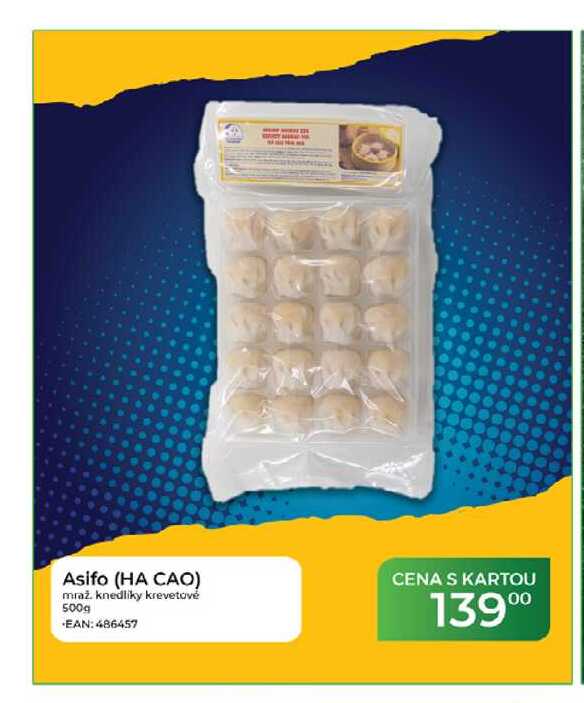 Asifo (HA CAO) mraž. knedlíky krevetové 500g 
