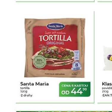 Santa Maria tortilla 320g 