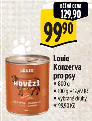 Louie Konzerva pro psy, 800 g