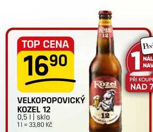 VELKOPOPOVICKÝ KOZEL 12 0,5l