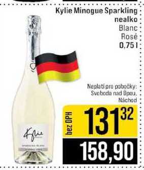 Kylie Minogue Sparkling nealko Blanc Rosé 0,75l