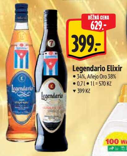 Legendario Elixir, 0,7 l
