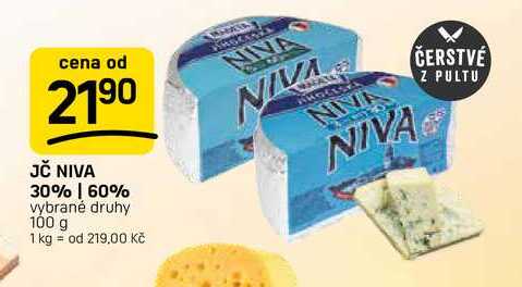 JČ NIVA 30% | 60% vybrané druhy 100 g 