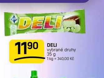 DELI vybrané druhy 35 g