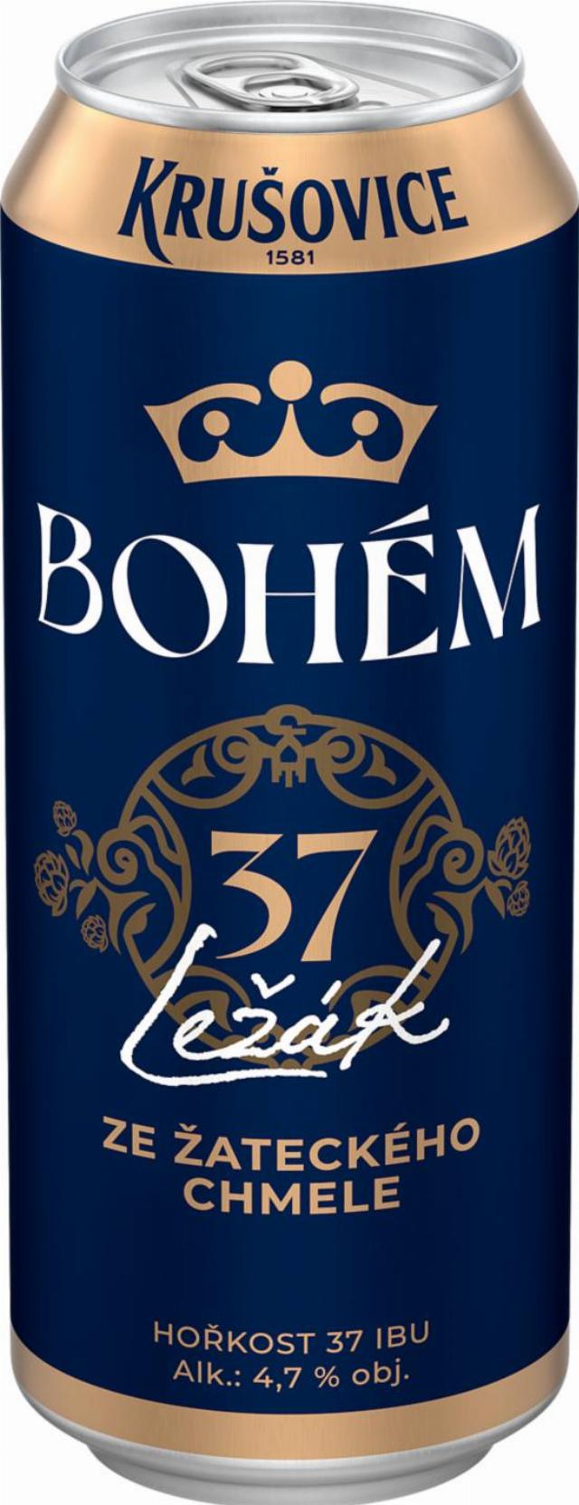 Krušovice Bohém Pivo světlý ležák