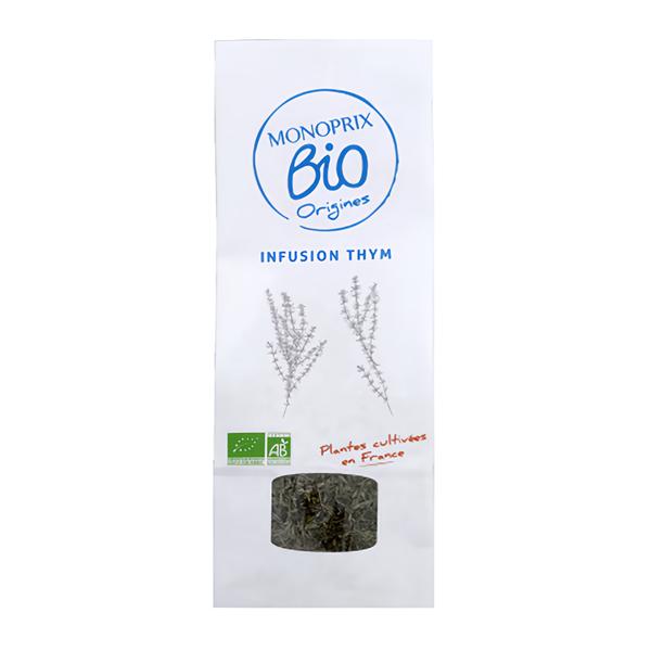 Monoprix Biologique BIO Sypaný čaj s tymiánem