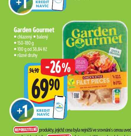  Garden Gourmet  150-180 g