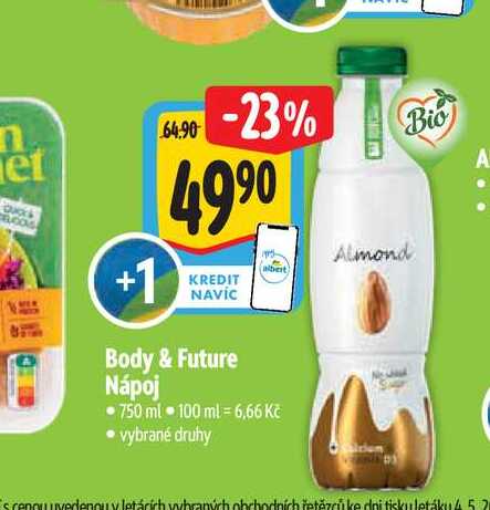   Body & Future Nápoj a 750 ml