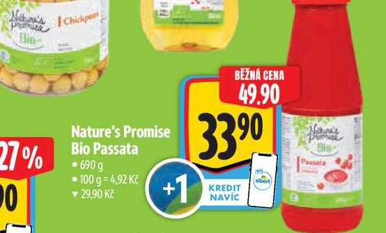  Nature's Promise Bio Passata 690 g 