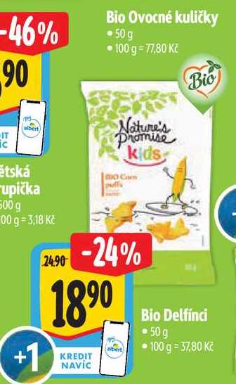 Bio Delfínci 50 g