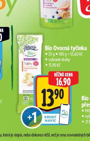  Bio Ovocná tyčinka  25 g  