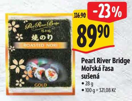 Pearl River Bridge Mořská řasa sušená, 28 g