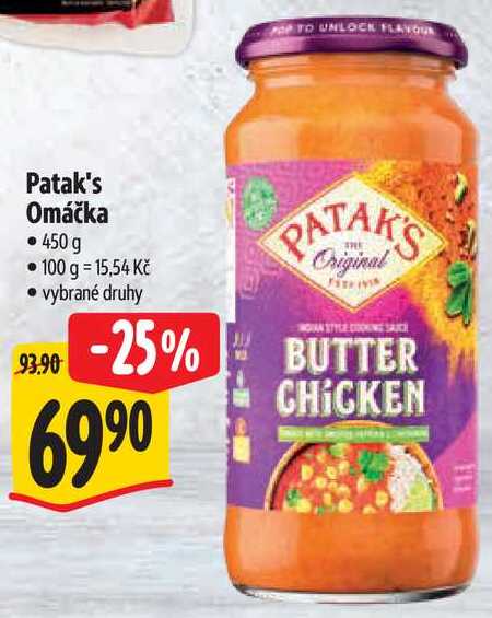 Patak's Omáčka, 450 g 