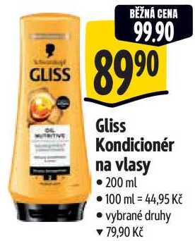 Gliss Kondicionér na vlasy, 200 ml 