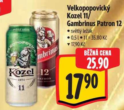 Gambrinus Patron 12, 0,5 l