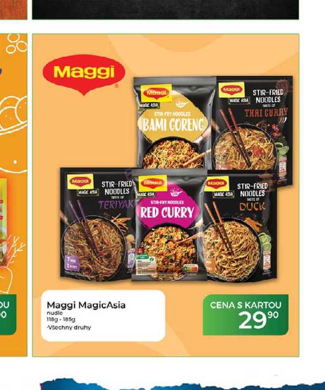 MagicAsia nudle 118g-185g 