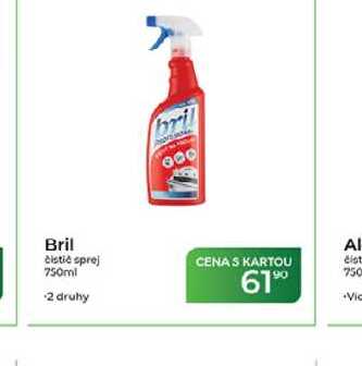 Bril čistič sprej 750ml  