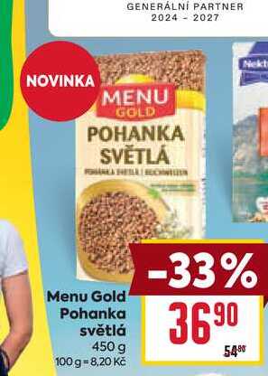 Menu Gold Pohanka světlá 450 g 