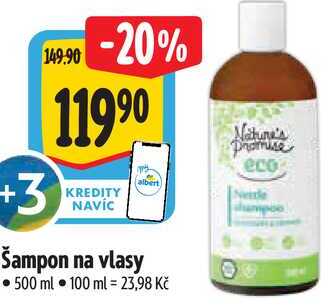 Šampon na vlasy, 500 ml